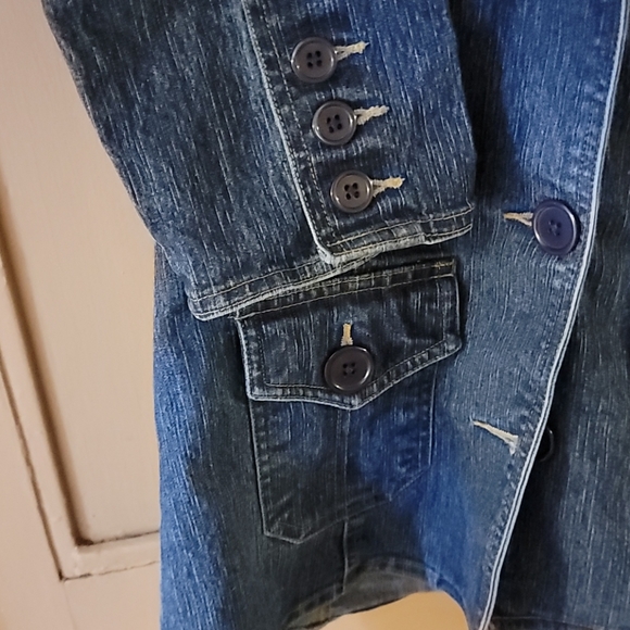Bailey's Point Denim Jean Jacket Sz S (5/7) - Picture 2 of 5